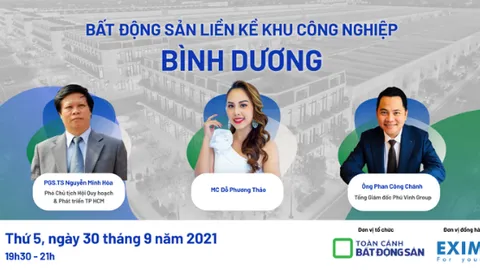 Toàn cảnh Talkshow - Tiềm năng bất động sản liền kề khu công nghiệp Bình Dương