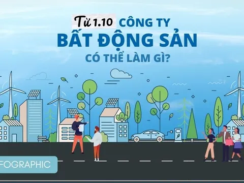 Từ 1-10 công ty bất động sản được làm gì?