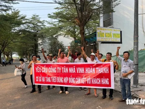 Vụ người dân kêu cứu ở dự án Tân Nhã Vinh, đề xuất kiểm tra dự án