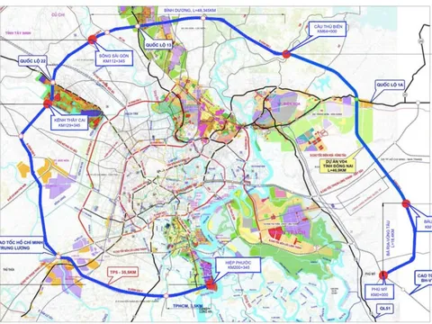 Chính phủ giao TP.HCM làm cơ quan thẩm quyền tổng hợp trình dự án vành đai 4 dài 207km