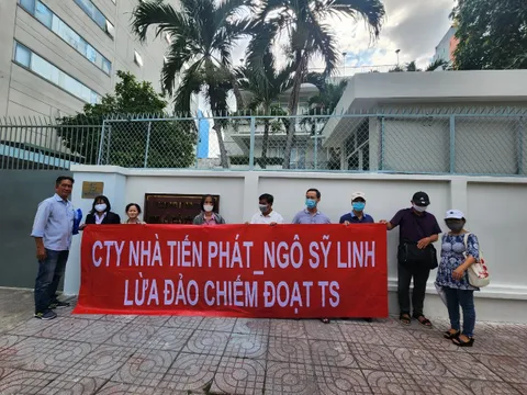 Khởi tố vụ án "Lừa đảo chiếm đoạt tài sản" xảy ra tại Công ty Nhà Tiến Phát